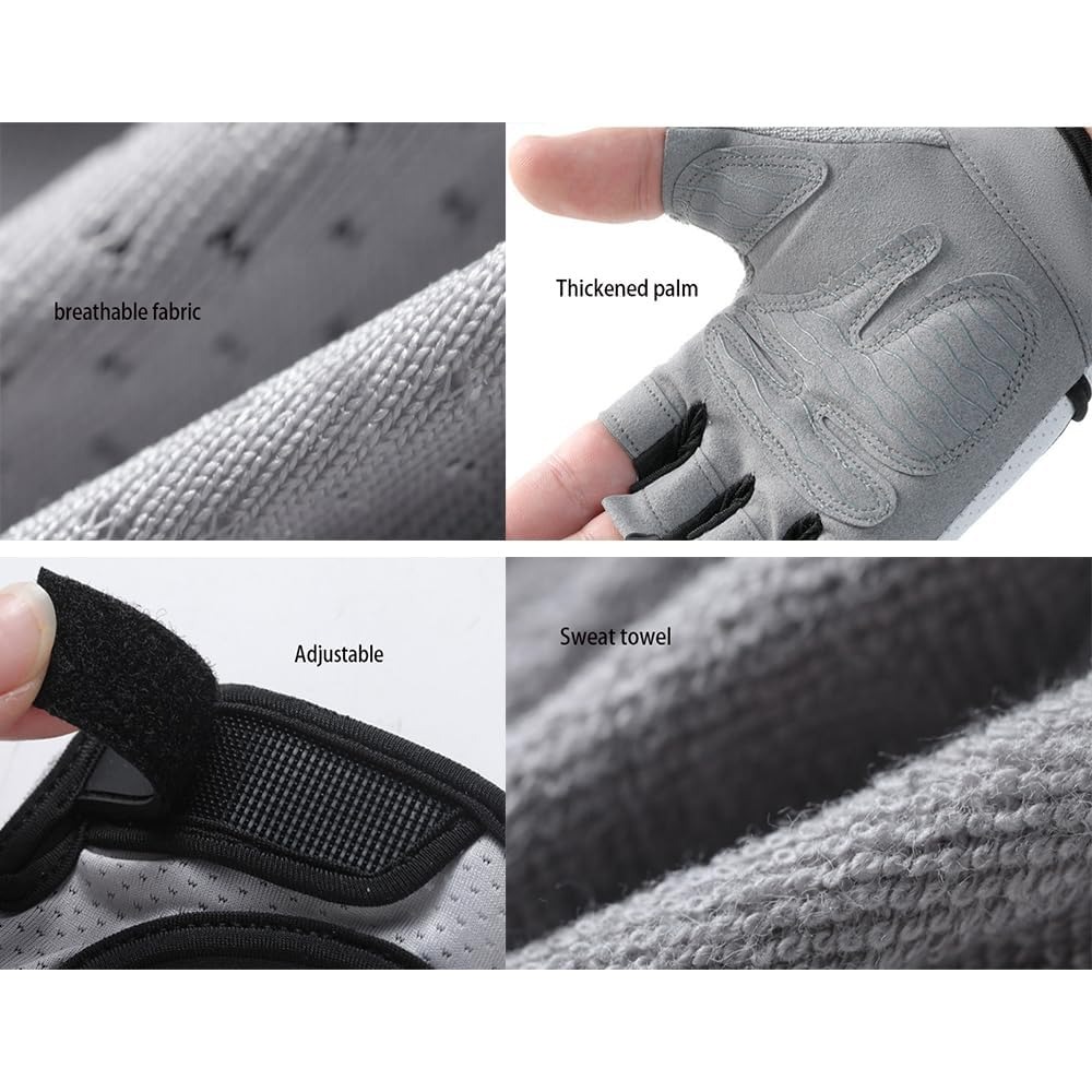 Fingerless Glove Knit - Gants d'entraînement sans doigts pour femmes,