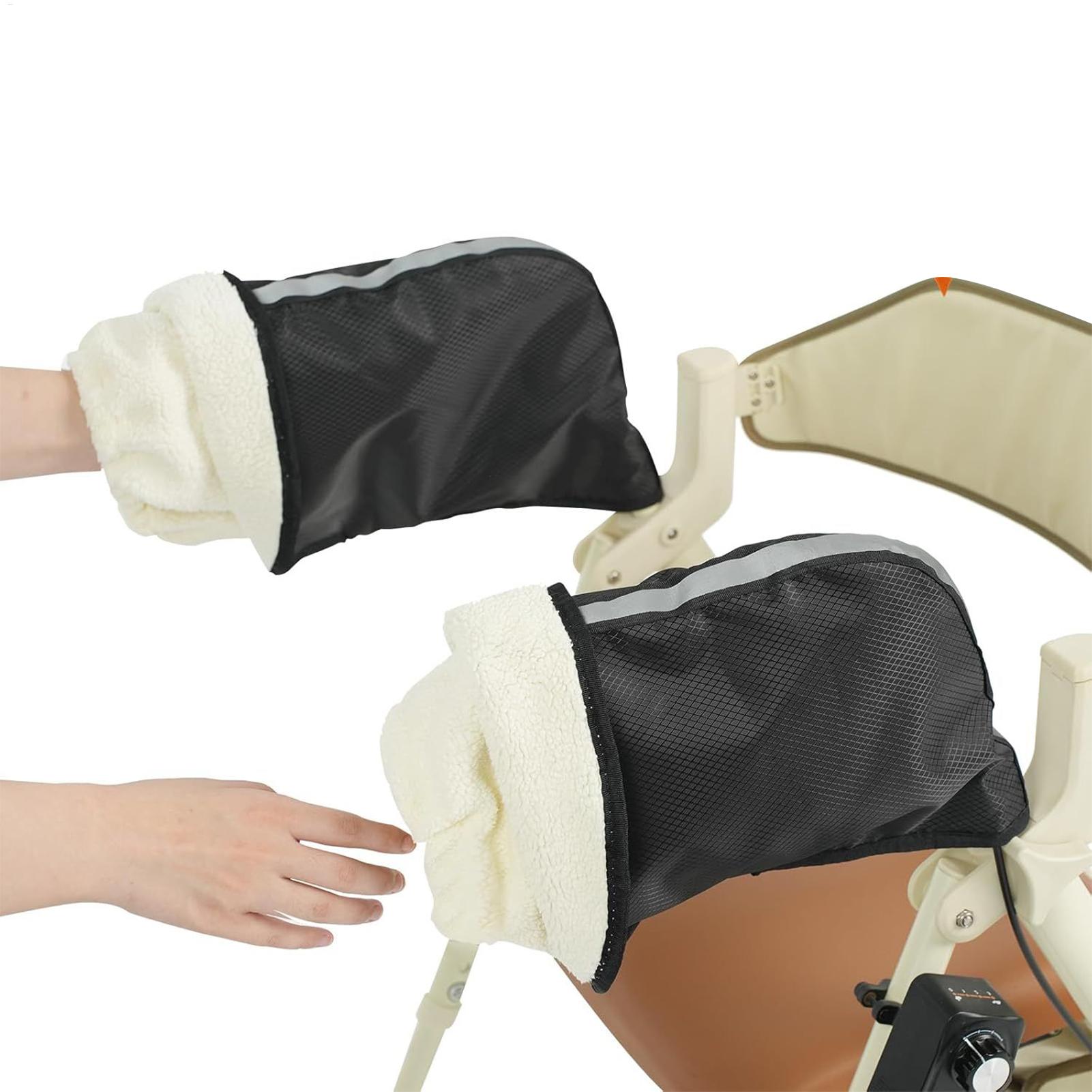Wool Glove Lined - Gants rollator thermiques coupe-vent imperméables, mitaine