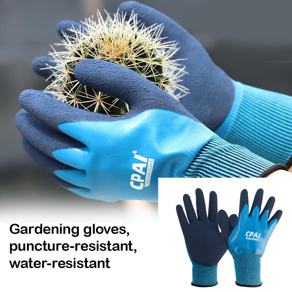 Gardening Glove Waterproof - Gants de jardinage imperméables et anti-coupures