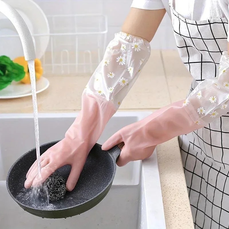 Rubber Glove Cleaning - Gants en caoutchouc à manches longues