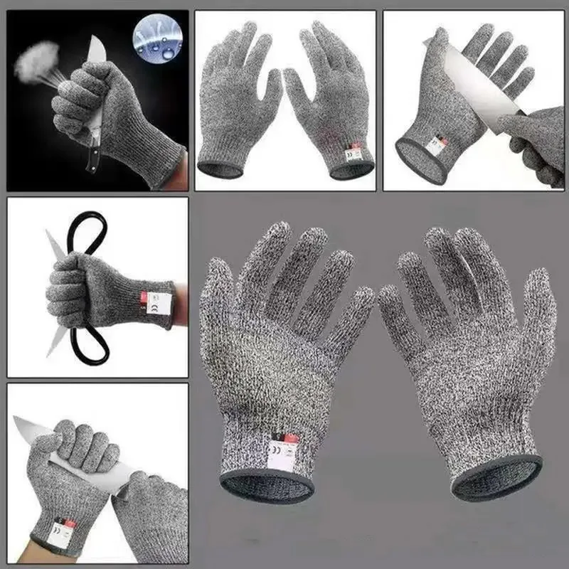 Cut Resistant Glove - Gants Anti-coupure HPPE niveau 5, gants