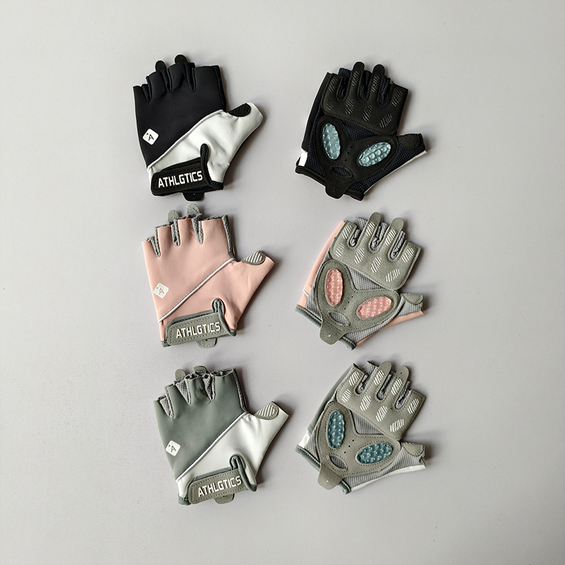 Cycling Glove Padded - Gants demi-doigt Anti-cason pour femmes, équipement