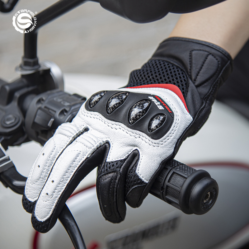 Motorcycle Glove Knuckle - STAR FIELD KNIGHT Gants de moto