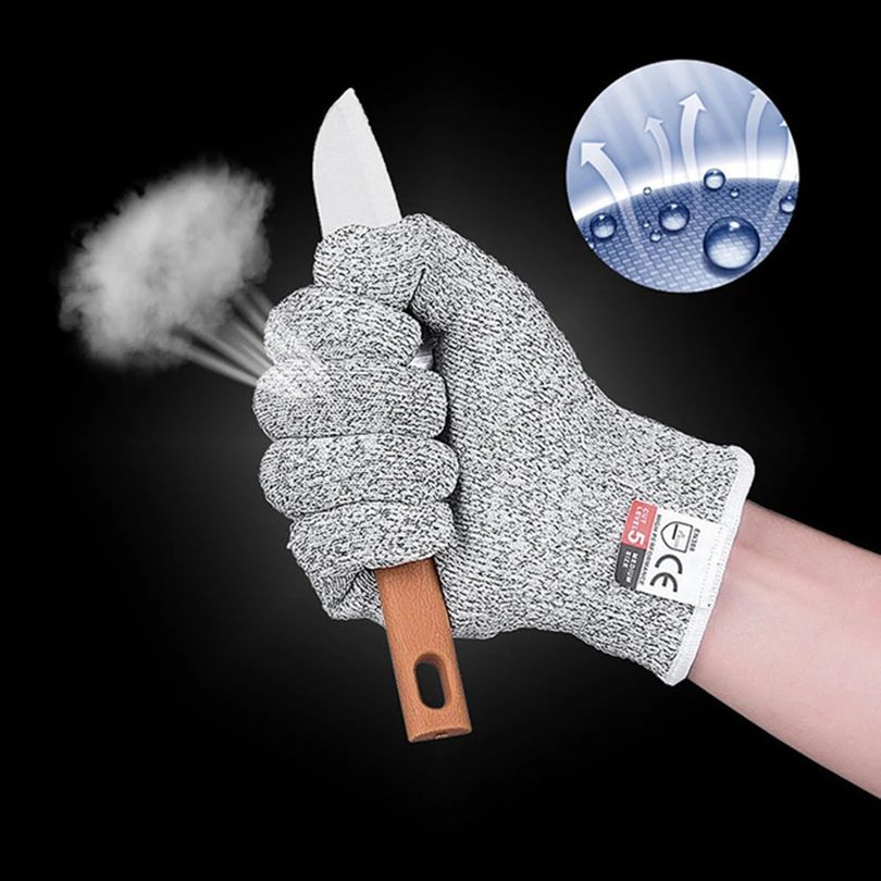 Cut Resistant Glove - Gants anti-coupure HPPE niveau 5, gants