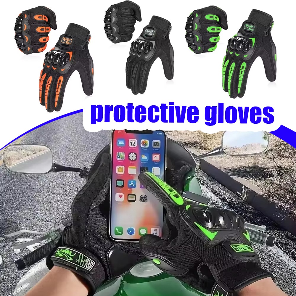 Motorcycle Glove Knuckle - Gants de moto respirants pour l'été,