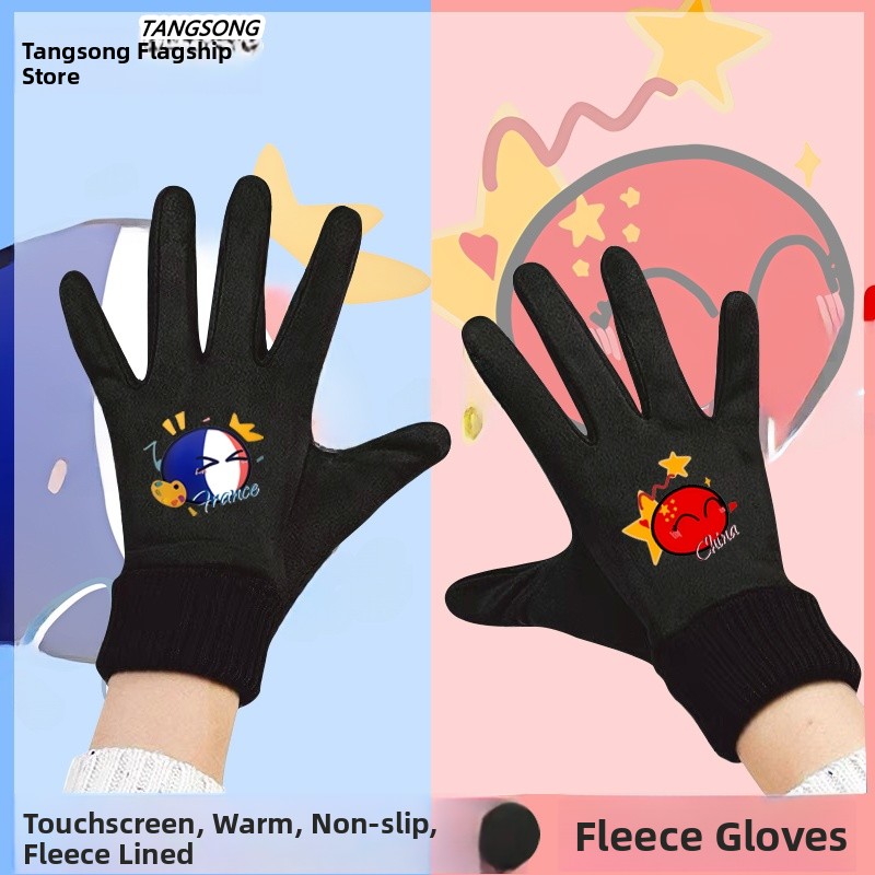 Cycling Glove Padded - Gants de cyclisme d'hiver à écran