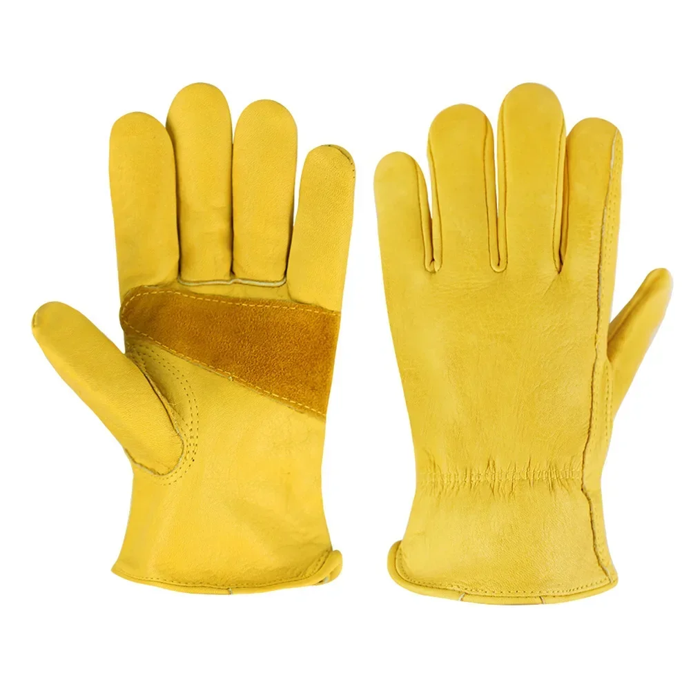 Leather Driving Glove - Gants de travail en cuir antidérapants