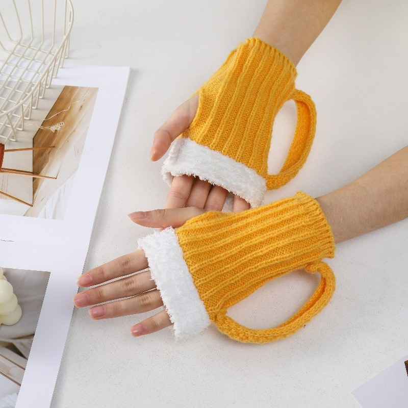 Winter Glove Insulated - 1 paire de gants mi-doigts isolés
