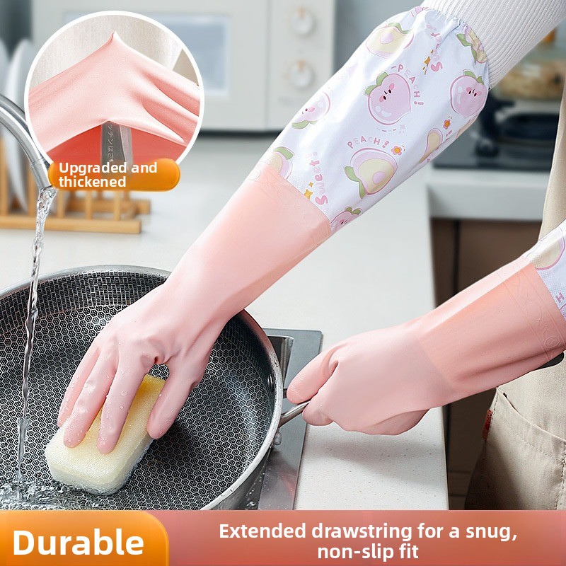 Dish Glove Rubber - Gants de vaisselle imperméables et chauds