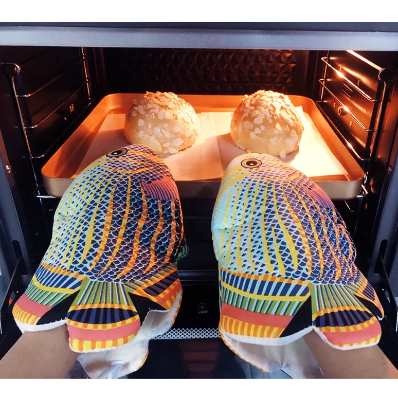 Oven Mitt Silicone - 1 pièce, mitaines de four en