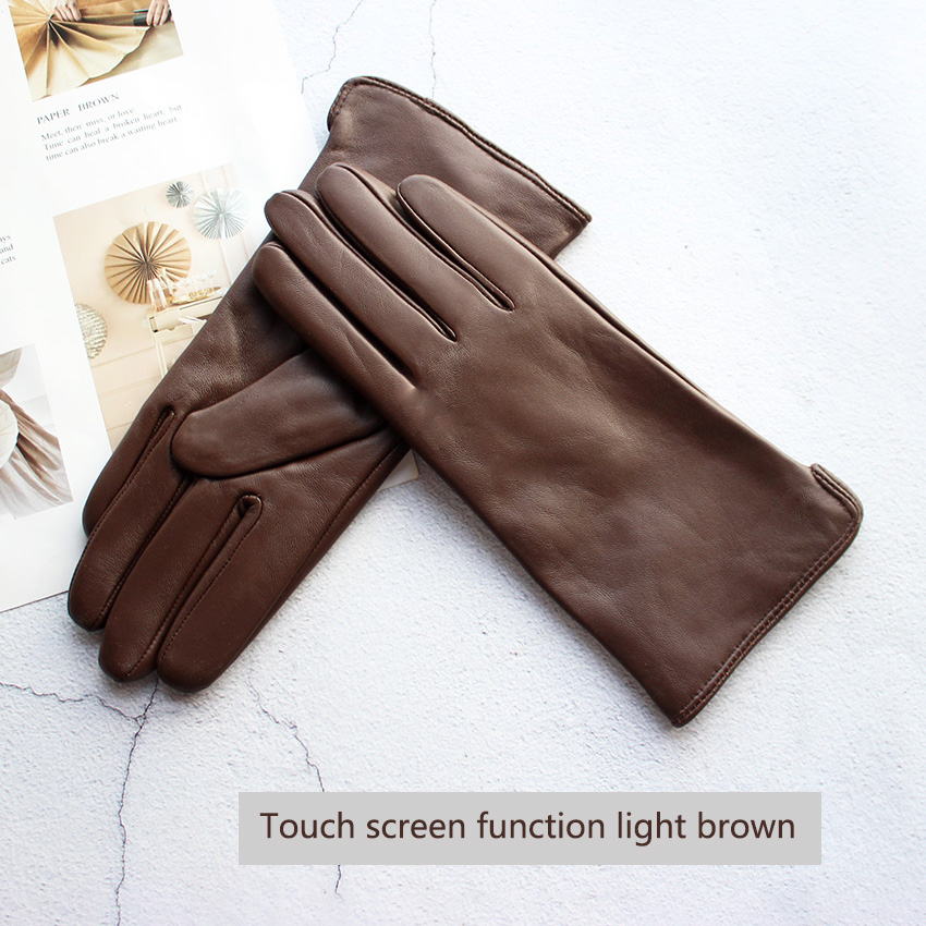 Leather Driving Glove - Gants en cuir de mouton colorés