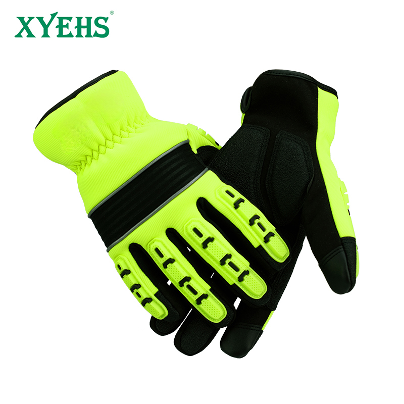 Work Glove Impact - Gants de sécurité imperméables résistants aux