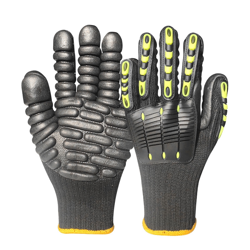 Work Glove Impact - Gants de sécurité professionnels antivibration pour