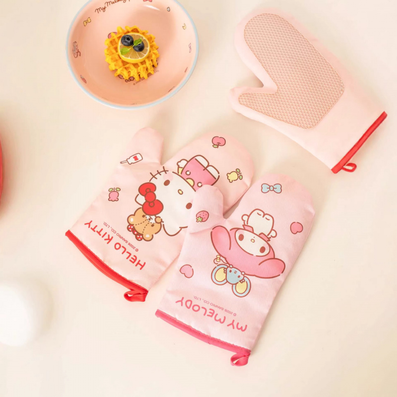 Gants en silicone Hello Kitty  - Oven Mitt Silicone avis et prix