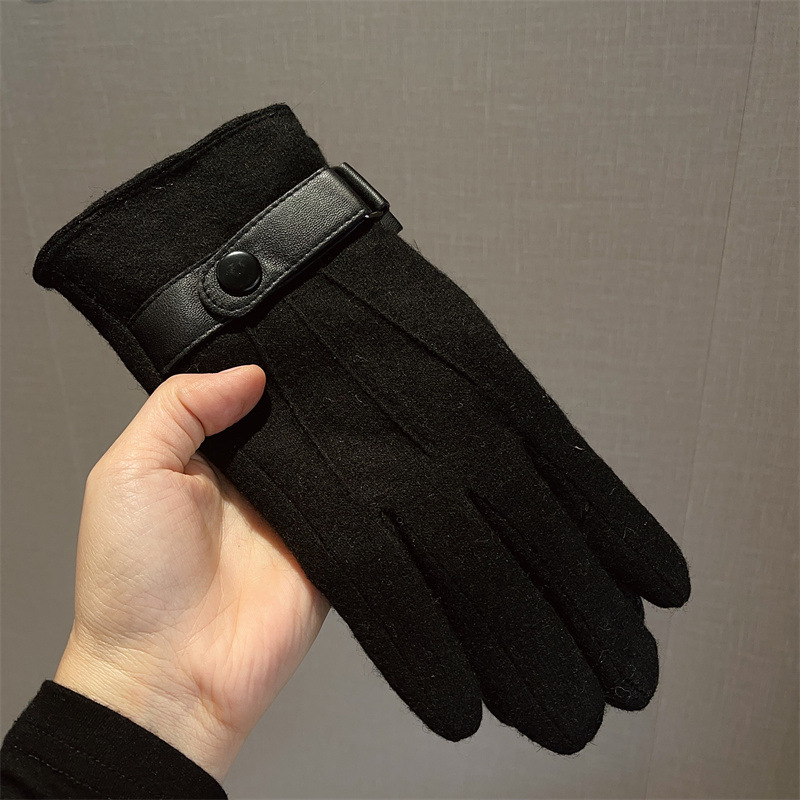 Gants pour hommes en laine dou - Wool Glove Lined avis et prix