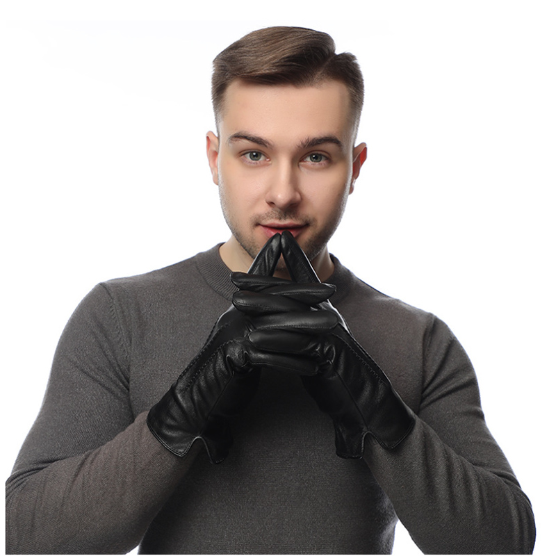 Gants d'hiver en cuir de mouto - Wool Glove Lined avis et prix
