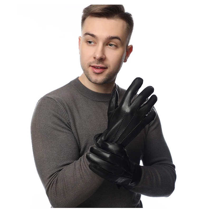 Gants d'hiver en cuir de mouto - Wool Glove Lined avis et prix
