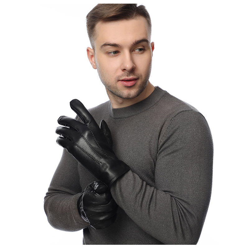 Gants d'hiver en cuir de mouto - Wool Glove Lined avis et prix