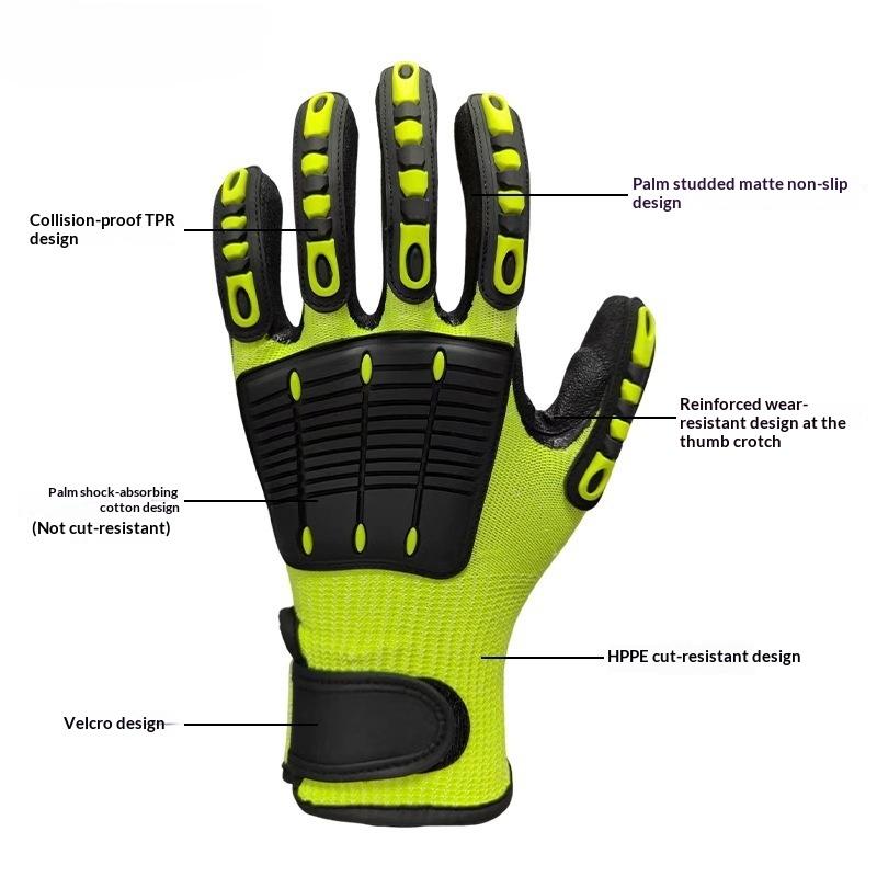 1 paire de gants de travail ro - Nitrile Mechanic Glove avis et prix