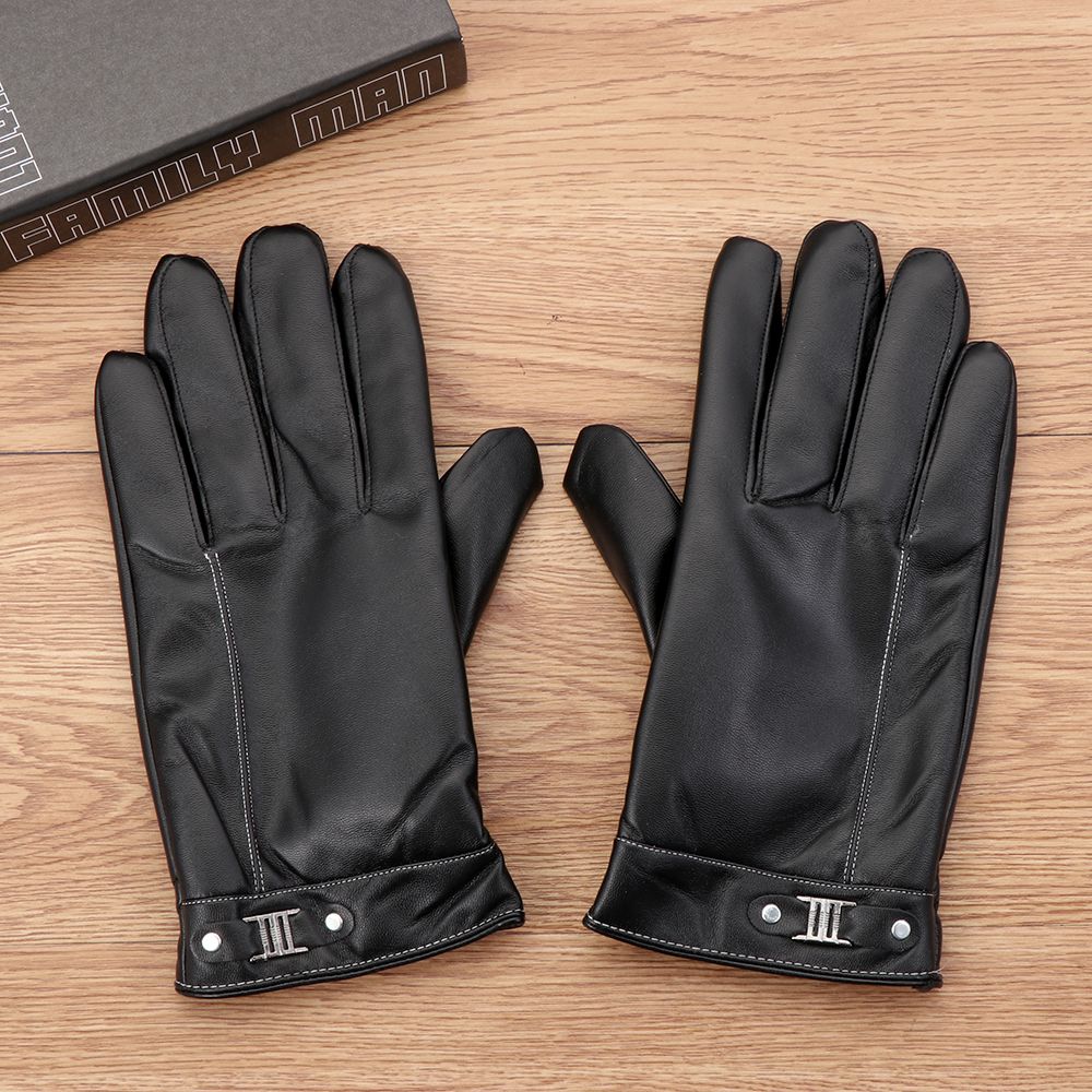Gants en cuir thermique Smile  - Leather Driving Glove avis et prix