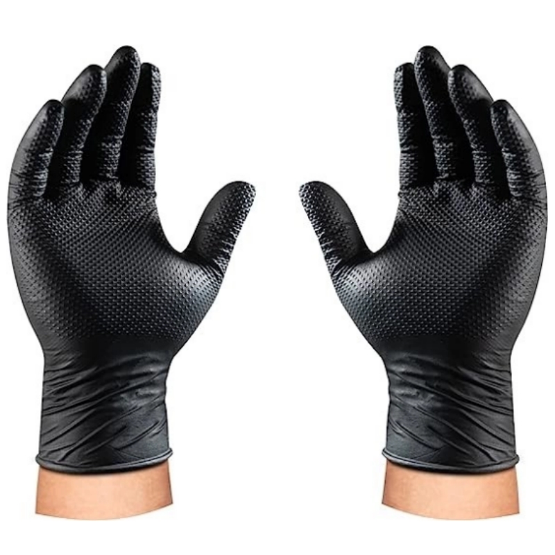 Gants en nitrile noir ultra-ré - Nitrile Mechanic Glove avis et prix