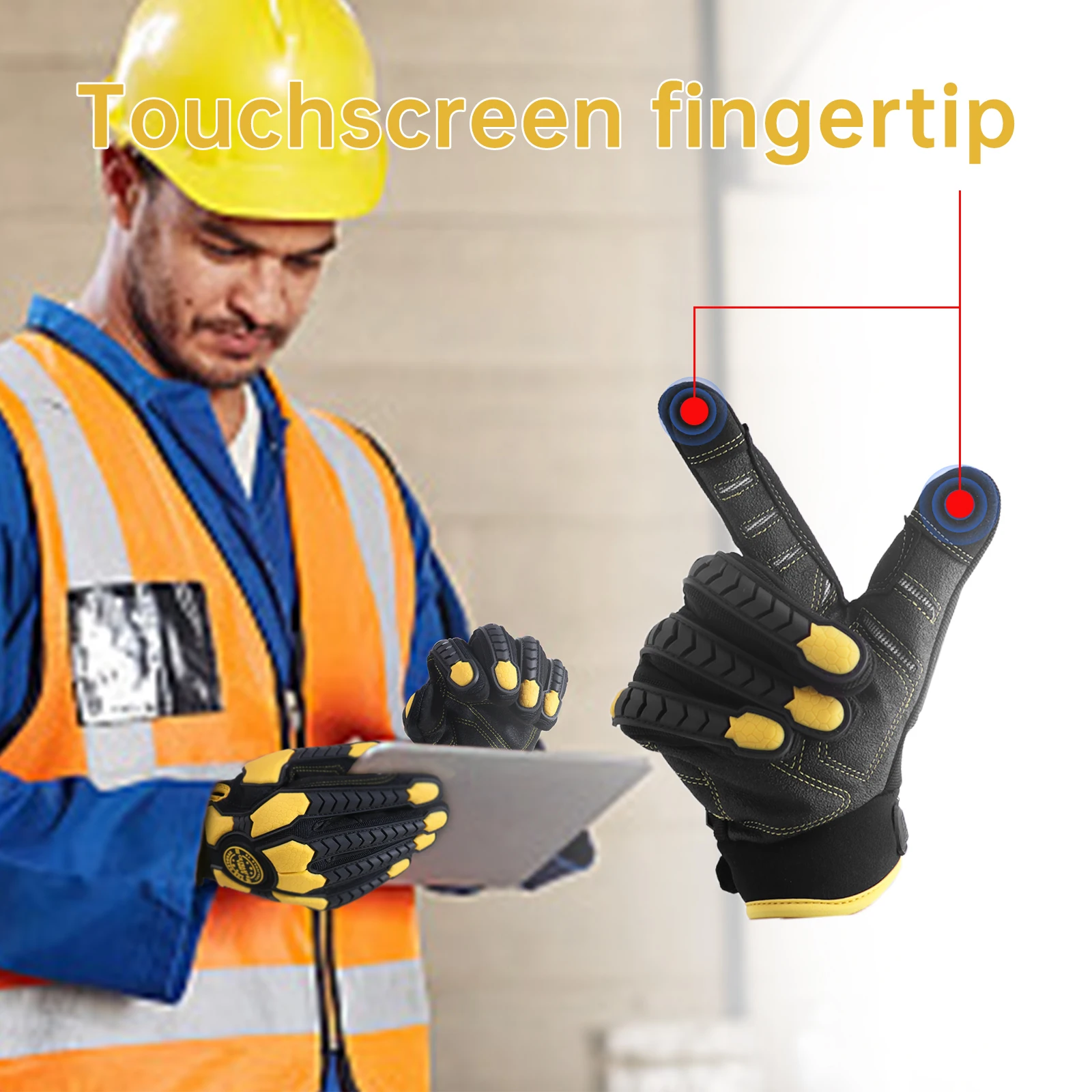 Gants de travail robustes, pro - Work Glove Impact avis et prix