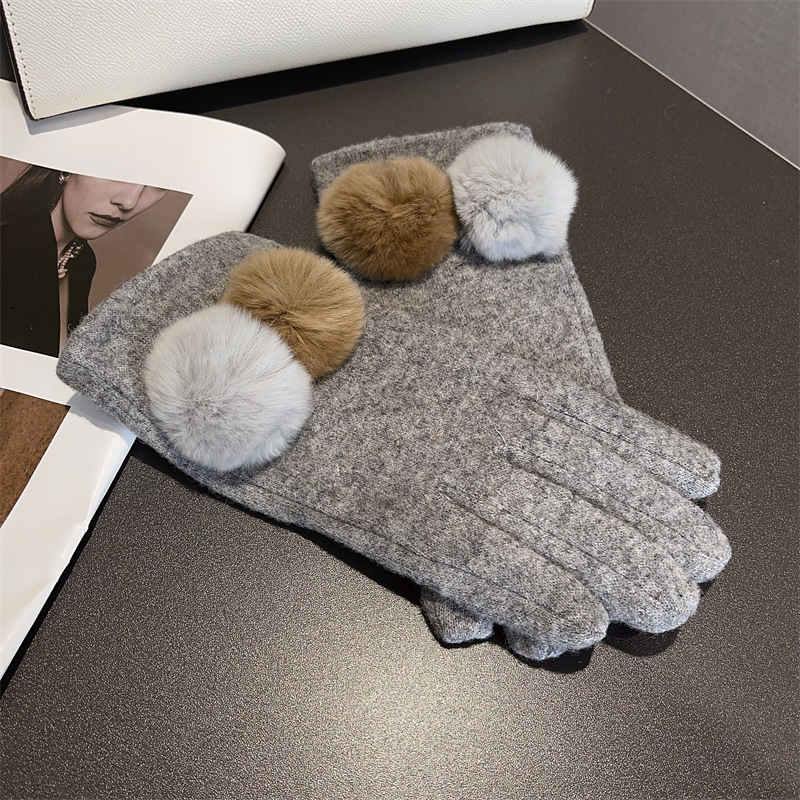 Gants pour femmes en laine à c - Wool Glove Lined avis et prix