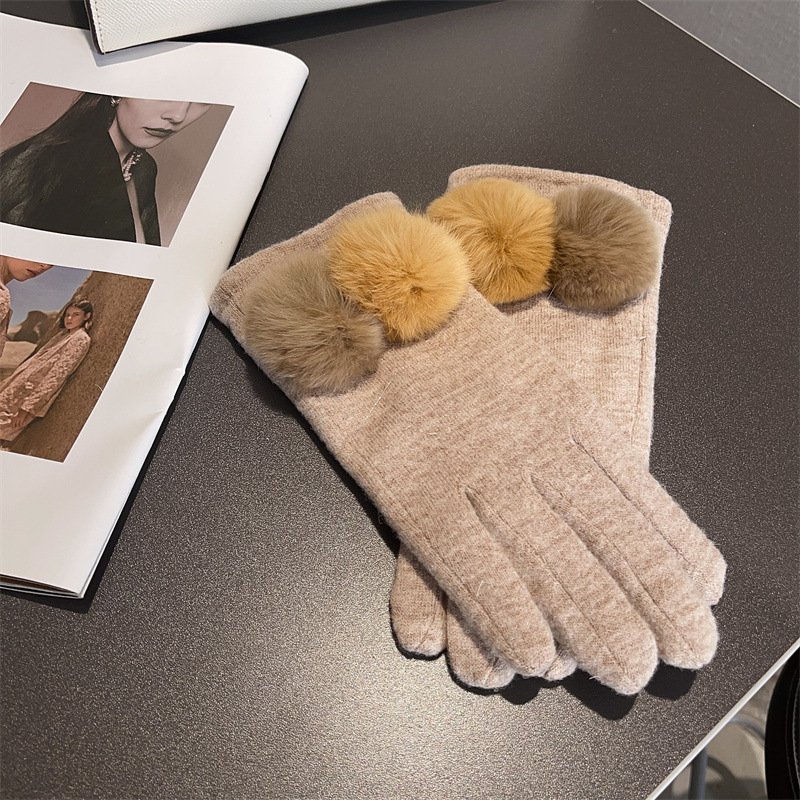 Gants pour femmes en laine à c - Wool Glove Lined avis et prix