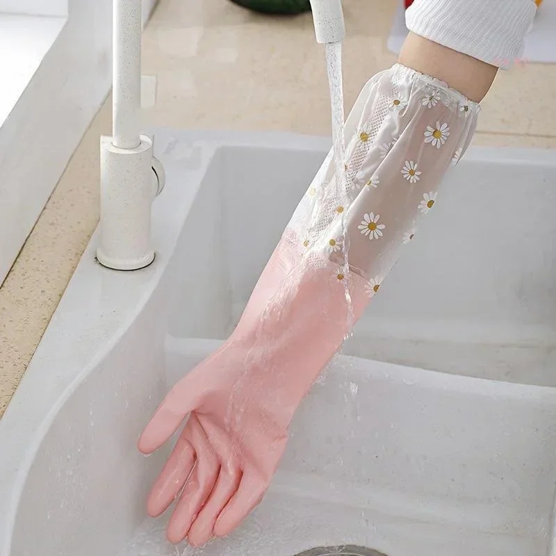 Gants en caoutchouc à manches  - Rubber Glove Cleaning avis et prix
