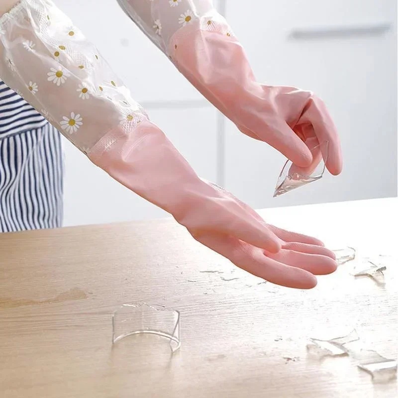 Gants en caoutchouc à manches  - Rubber Glove Cleaning avis et prix