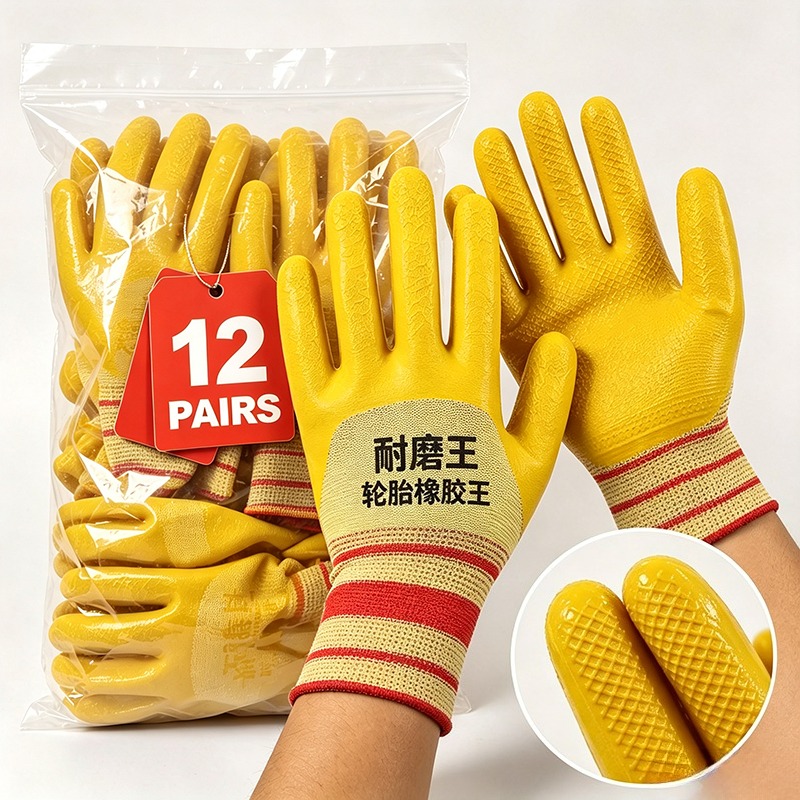 Gants de travail en caoutchouc - Nitrile Mechanic Glove avis et prix