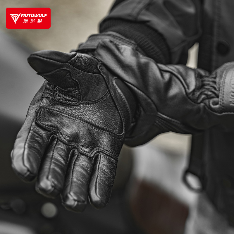 Gants de moto d'hiver pour hom - Motorcycle Glove Knuckle avis et prix