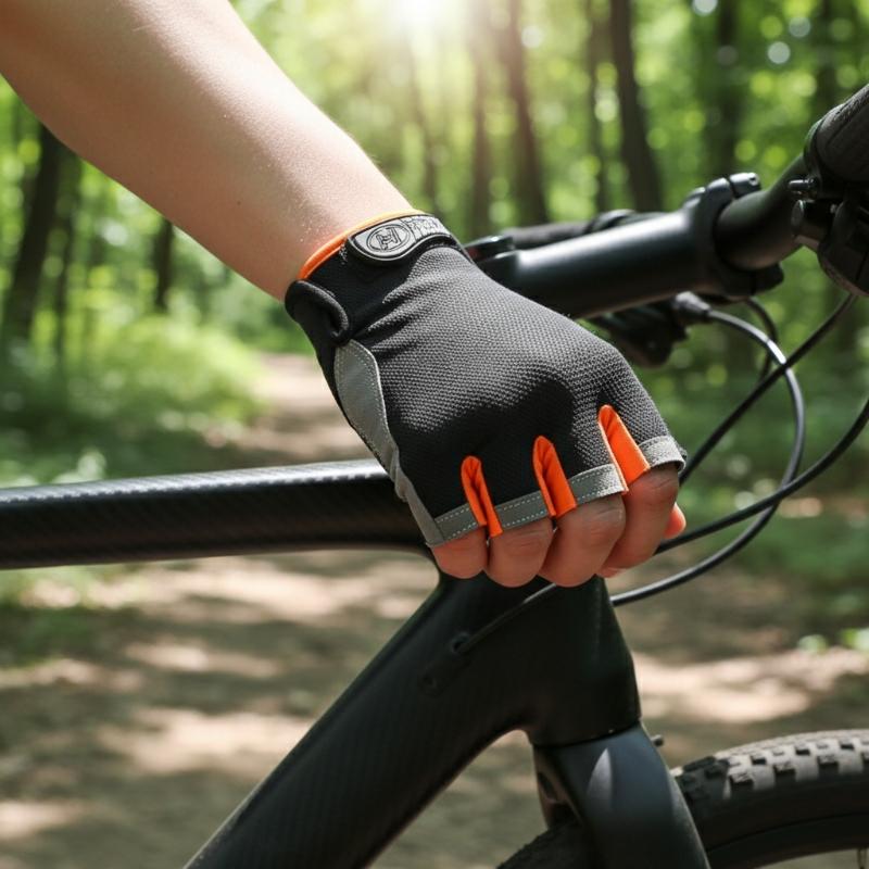 Gants de cyclisme demi-doigts  - Fingerless Glove Knit avis et prix
