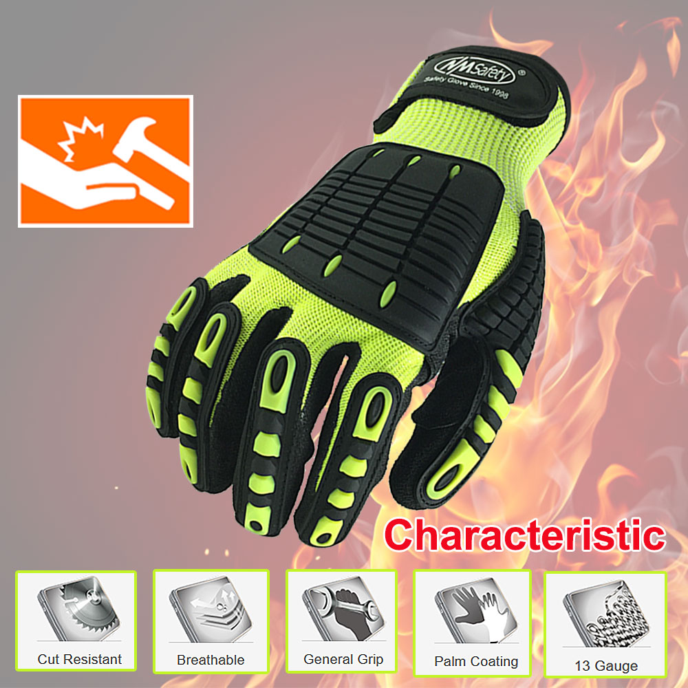 NMSafety – gants de travail de - Work Glove Impact avis et prix