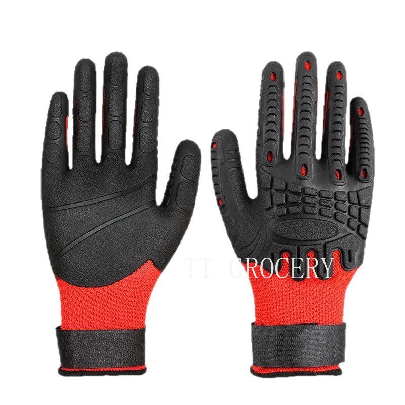 Gants Anti-Collision en TPE ré - Work Glove Impact avis et prix