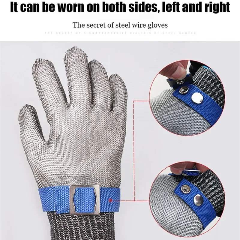 Gants en acier inoxydable rési - Cut Resistant Glove avis et prix
