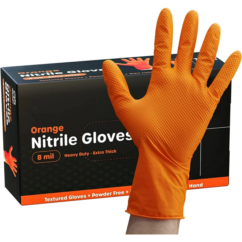 Gants en Nitrile épais 8mil, 3 - Nitrile Mechanic Glove avis et prix