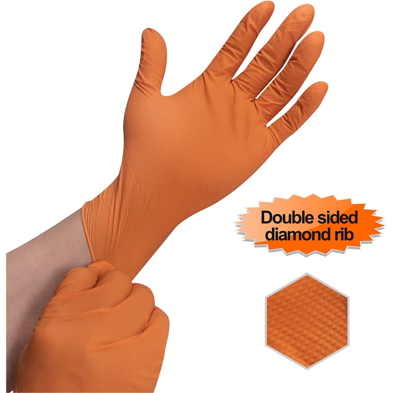 Gants en Nitrile épais 8mil, 3 - Nitrile Mechanic Glove avis et prix