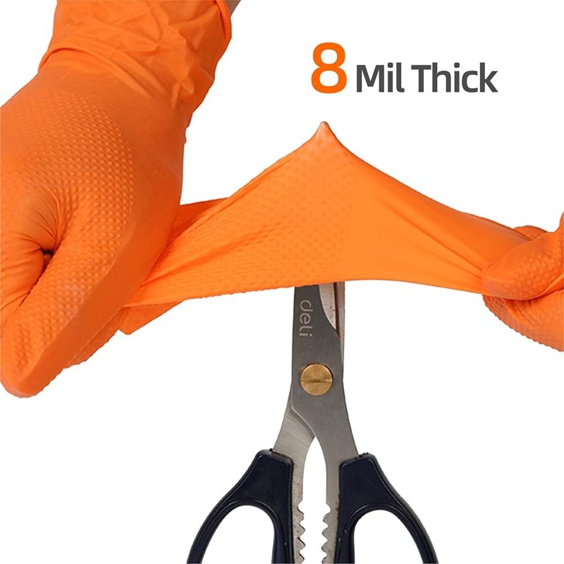 Gants en Nitrile épais 8mil, 3 - Nitrile Mechanic Glove avis et prix