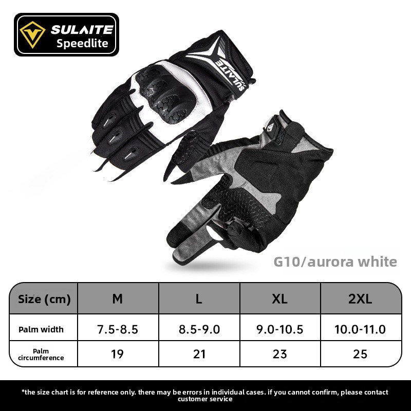 Gants de moto SULAITE pour hom - Motorcycle Glove Knuckle avis et prix
