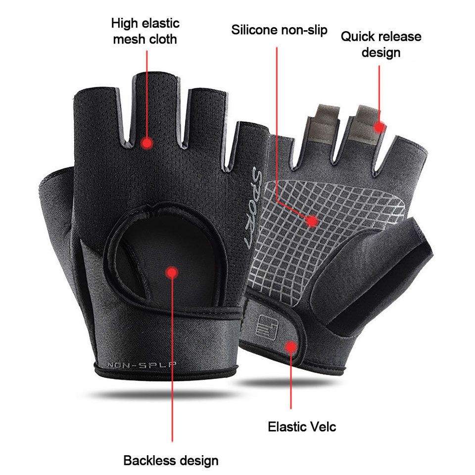 Gants de Sport demi-doigt resp - Workout Glove Gym avis et prix