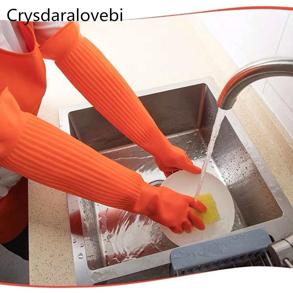 Gants Ménagers Imperméables, L - Rubber Glove Cleaning avis et prix