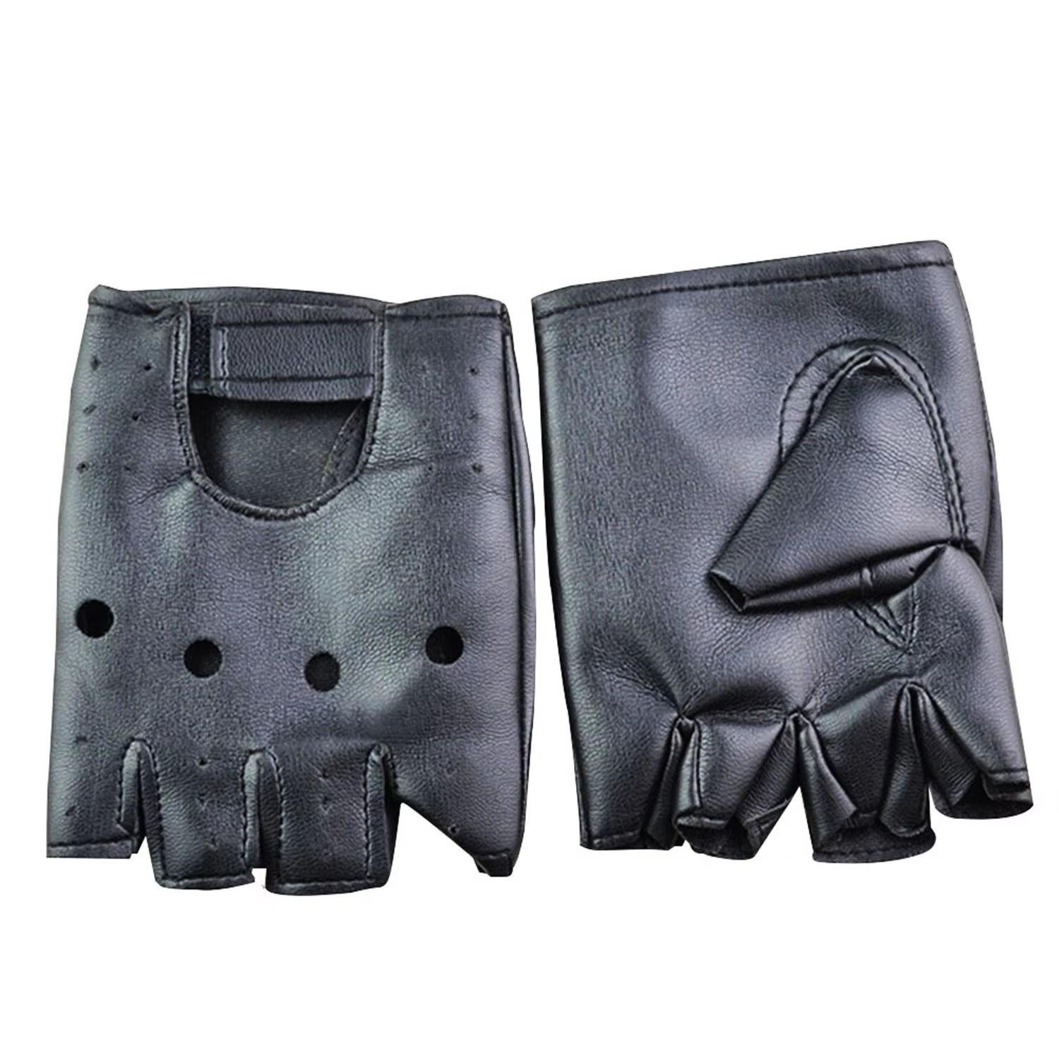 Gants mi-doigts unisexes en si - Leather Driving Glove avis et prix