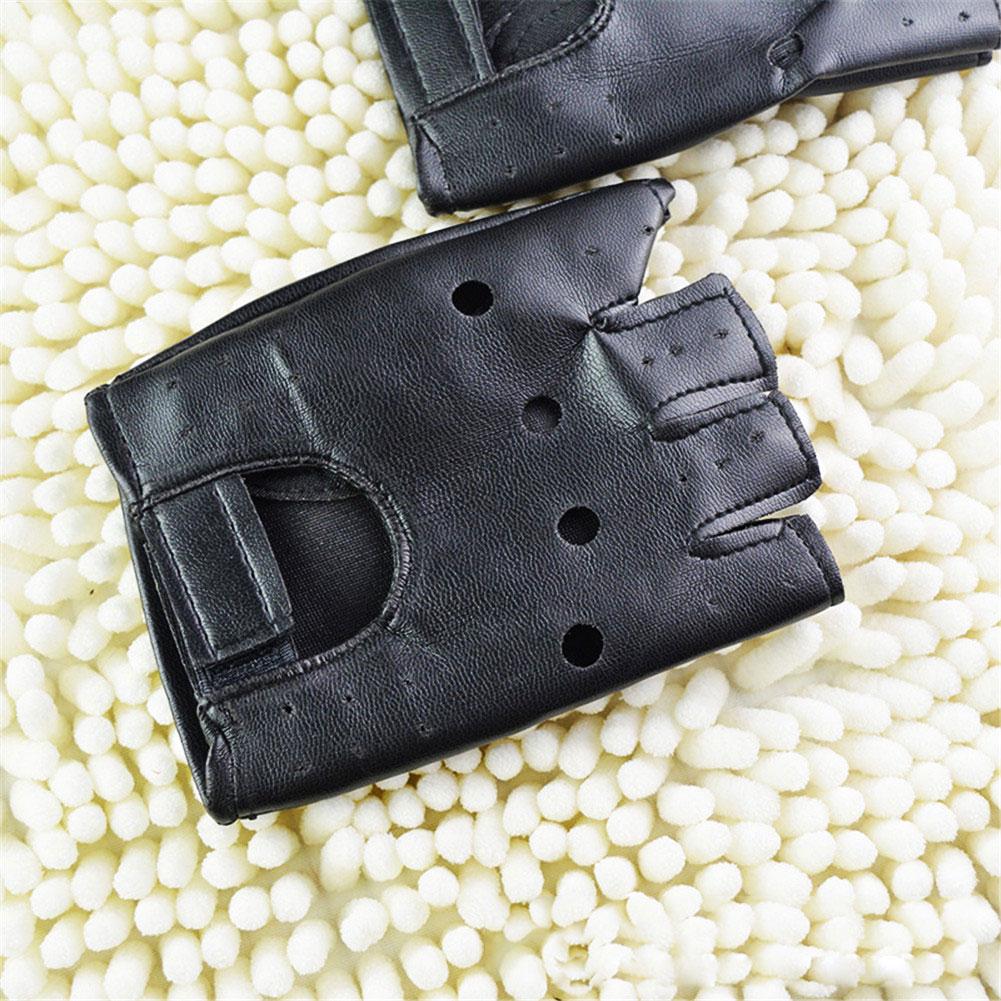 Gants unisexes demi-doigts en  - Leather Driving Glove avis et prix