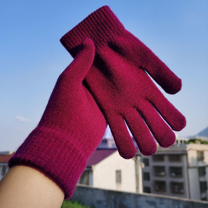 Gants en laine tricotée pour h - Wool Glove Lined avis et prix