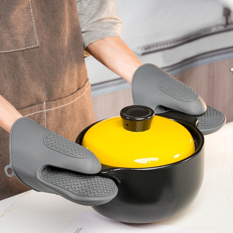 Pince à main en silicone épais - Oven Mitt Silicone avis et prix