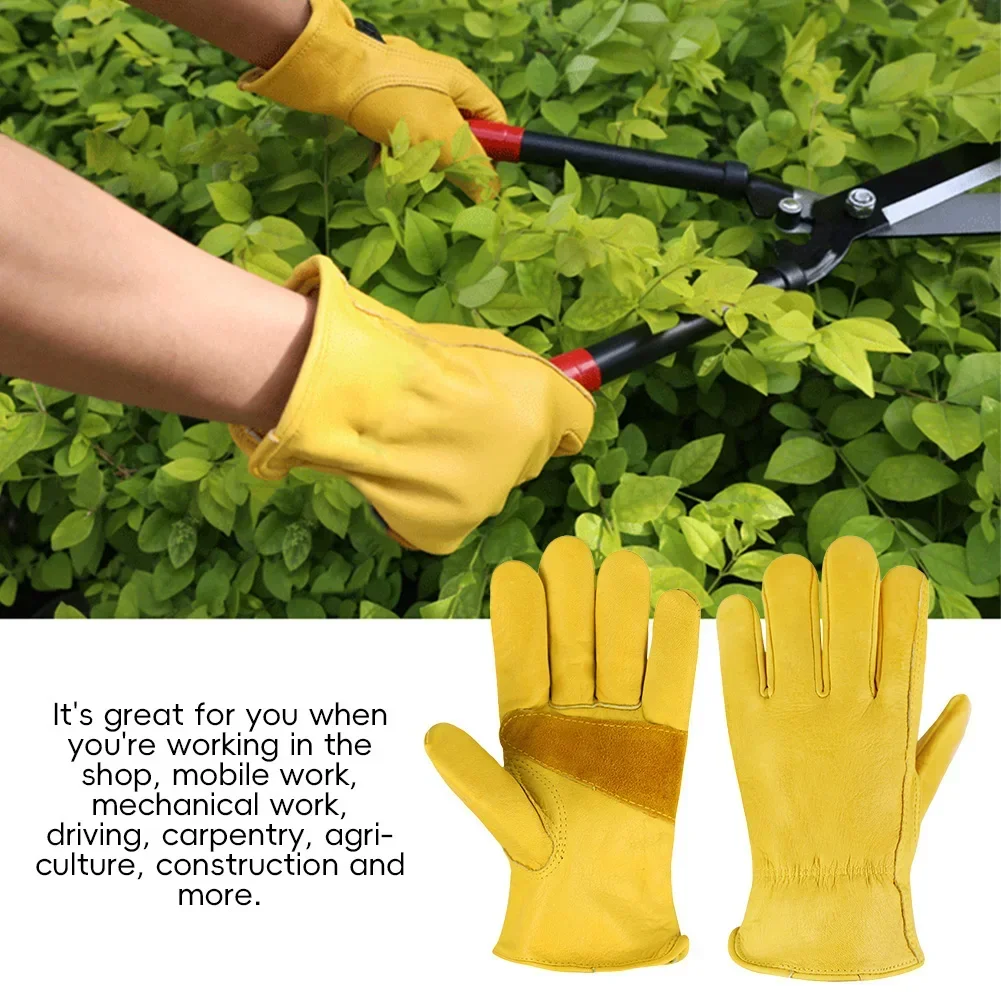 Gants de travail en cuir antid - Leather Driving Glove avis et prix
