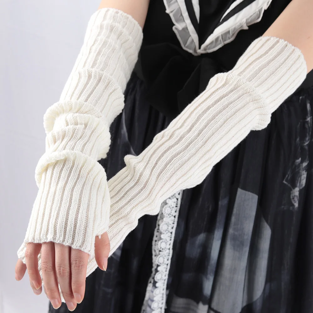 Manchons de bras tricotés pour - Fingerless Glove Knit avis et prix