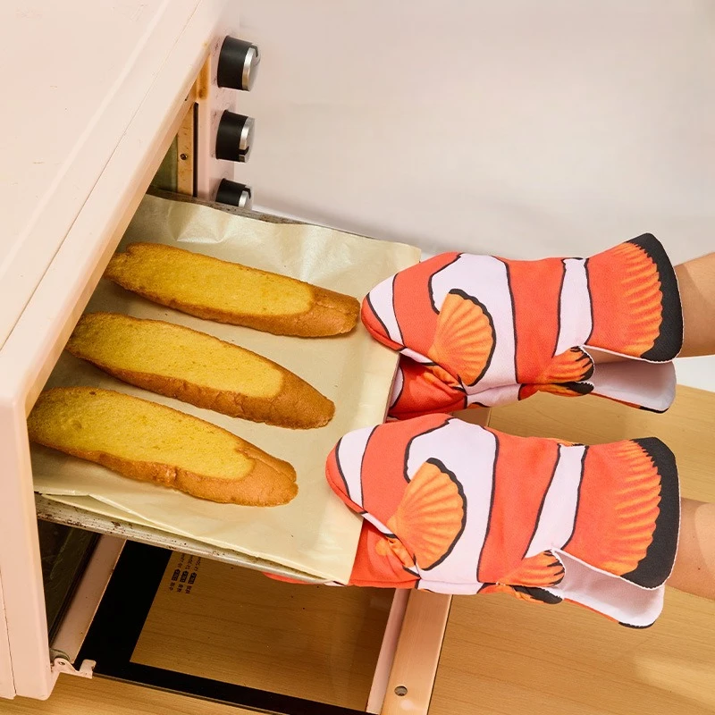 1 pièce, mitaines de four en c - Oven Mitt Silicone avis et prix
