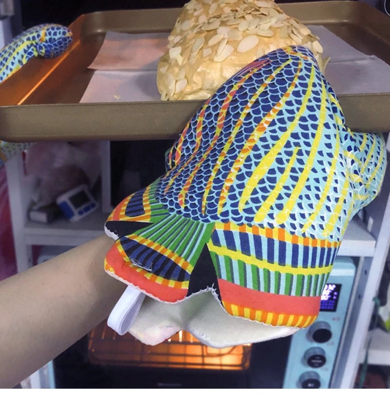 1 pièce, mitaines de four en c - Oven Mitt Silicone avis et prix